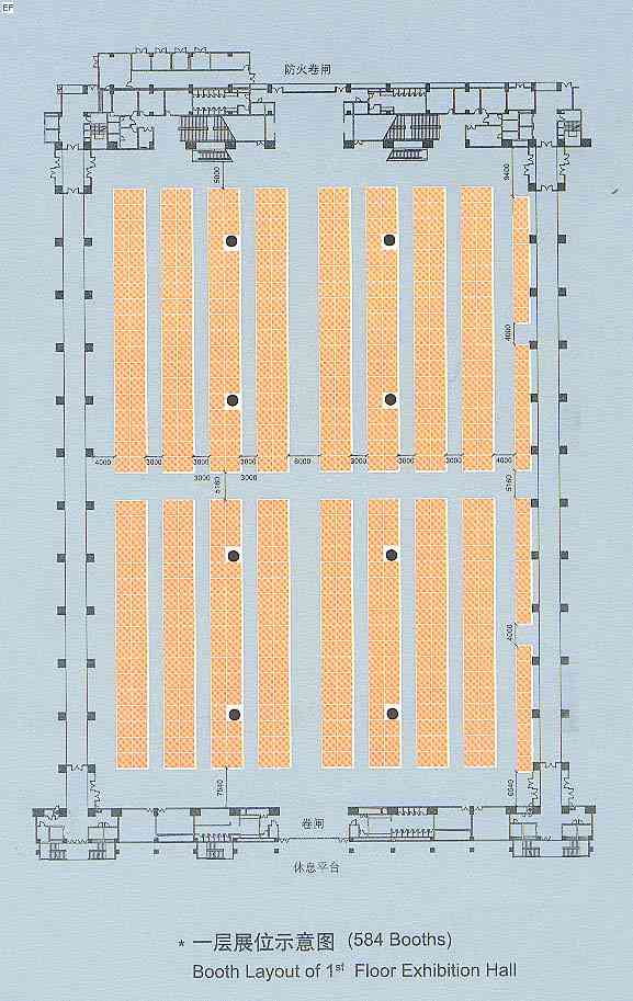中國進出口商品交易會展館(琶洲展館)場館圖